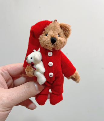 バレンタインデー ギフト 飾り付け 詰め物 動物 12cm-15cm 熊 枕 玩具