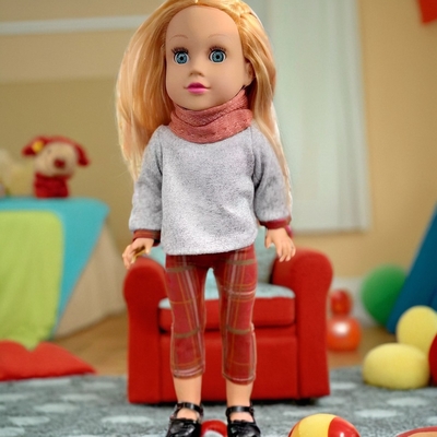 45cmビニールシリコン かわいい人形 音響玩具 子供向け オーダーメイド ロゴ 教育用