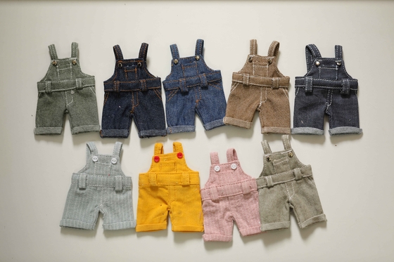 パーソナライゼーション プルーシュ 玩具 熊 ジーンズ トレンチ コート ジーンズ 交換 玩具 子供向け