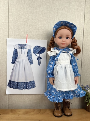 オーダーメイド 18インチ アメリカンガールドール OEM オリジナルデザイン 異なる服装 スタイルケースショー