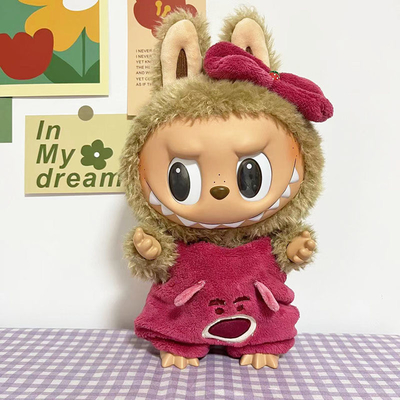 2025 新デザイン 15cm 人形布 スウェット 玩具布 カラフル スーツセット ラブーブ 漫画ドレス